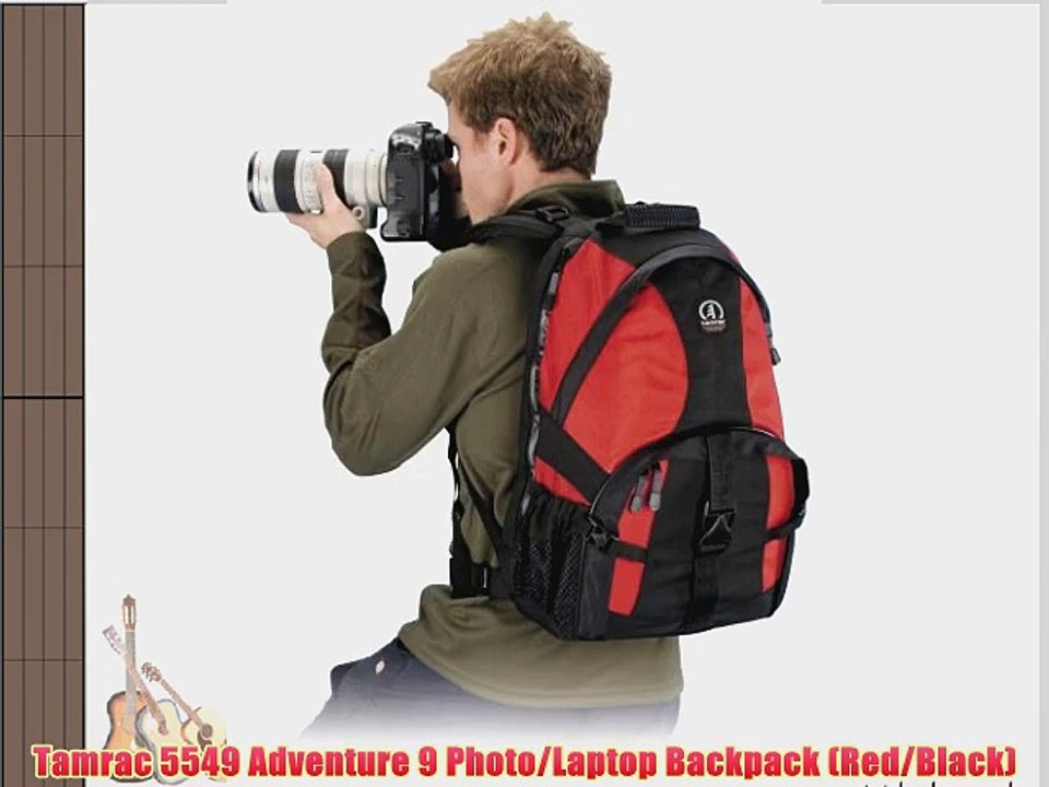 Tamrac 5549 Adventure 9 Photo/Laptop Backpack (Red/Black) - video  Dailymotion