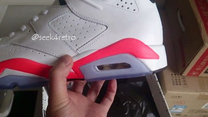 Air Jordan 6 Retro White Infrared