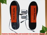 Warmspace Li-ion Battery Heated Insole Rechargeable Cut-to-Fit Size Outdoor