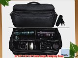 Extra Large Soft Padded Camcorder Equipment Bag / Case For Canon Sony JVC Panasonic AG-AC7