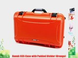 Nanuk 935 Case with Padded Divider (Orange)