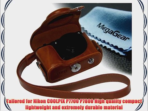 MegaGear Ever Ready Protective Leather Camera Case Bag for Nikon COOLPIX P7700 Nikon COOLPIX