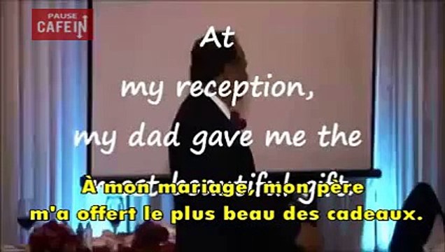 Le cadeau de mariage de ce père va faire fondre en larmes toute la salle