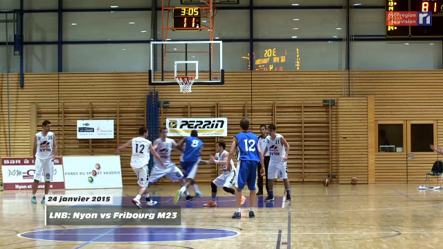 La caméra en balade - LNB: Nyon vs Fribourg M23 (3 février 2015)