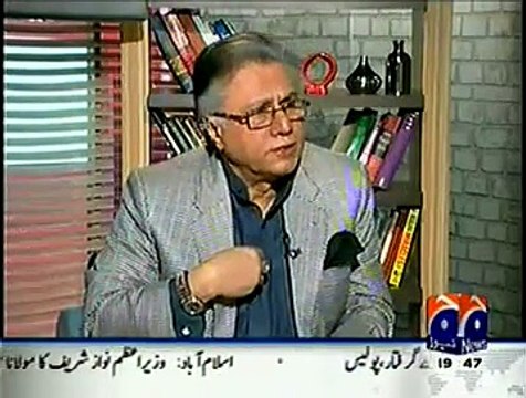 Hassan Nisar Calls Himself 'Ullo Ka Patha' in a Live Show, But Why ??