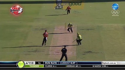 Morgan Gets Run Out Even After Reaching The Crease