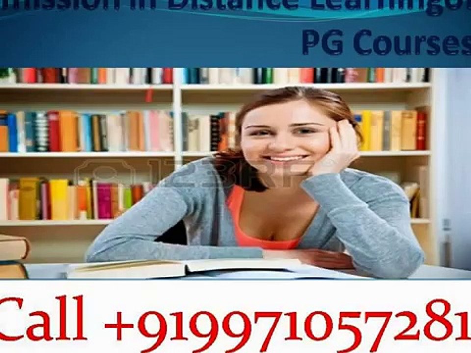Get enrolled with our distance learning Courses (All PG Courses)