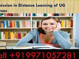 9971057281 | We are providing all PG courses from distance learning education universities