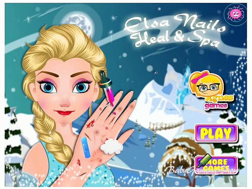 Elsa Nails Heal Spa - Frozen Games