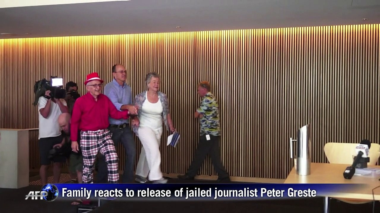 Freed reporter Greste to fight for colleagues still in Cairo jail