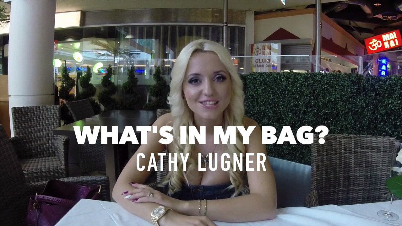 Cathy lugner: what's in my bag?