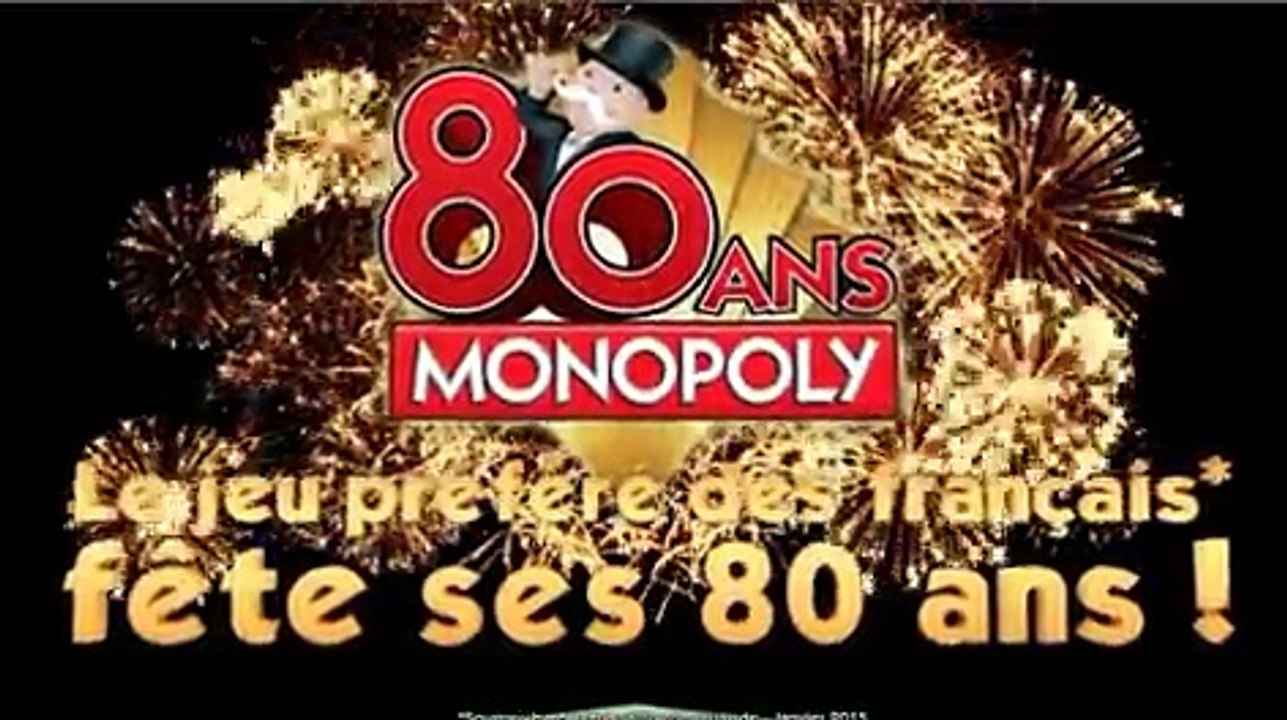 Monopoly 80 ans - Vrais billets