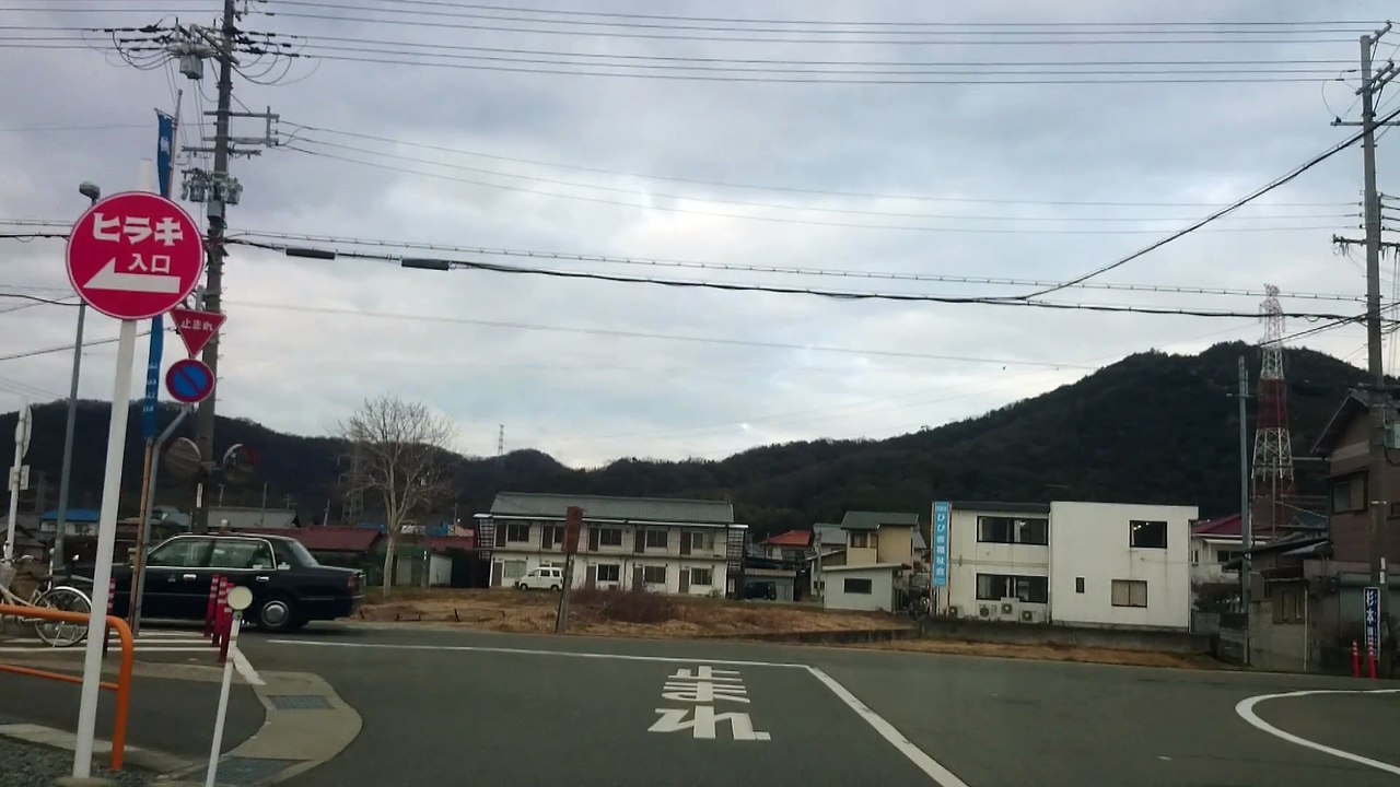 【　ドライブ映像　】兵庫県姫路市の　ヒラキ姫路店付近の道　[drive picture] a way of the neighborhood of Hiraki Himeji store of Himeji-shi, Hyogo　
