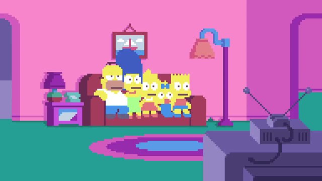 SIMPSONS PIXELS