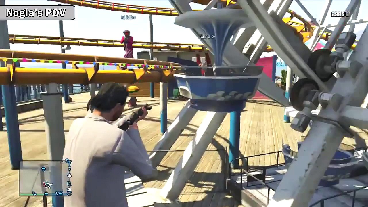 GTA 5 Online Funny Moments VanossGaming  Worst Batman, 1st Person Glitch, Shaking Animation