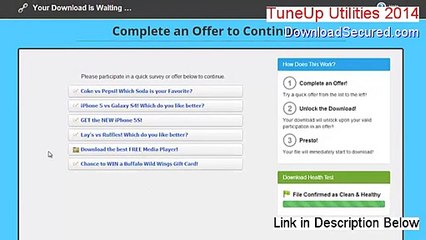 TuneUp Utilities 2014 Full Download - Free of Risk Download (2015)