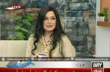 The Morning Show with Sanam Baloch and Meera - 2 February 2015