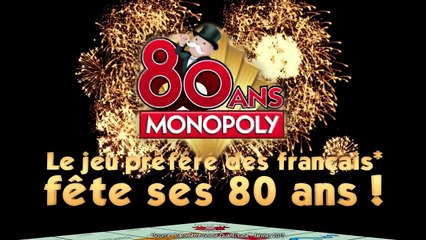 Monopoly 80 ans - Des vrais billets dans les boîtes !