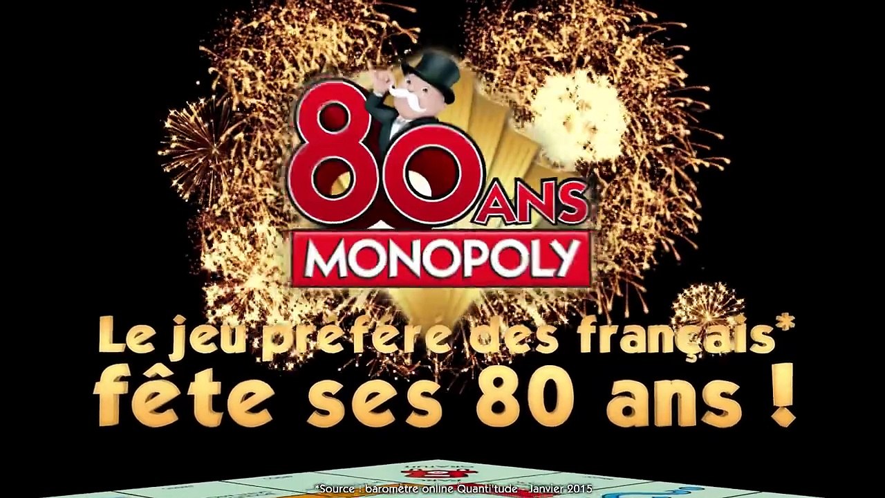 Monopoly 80 ans - Des vrais billets dans les boîtes !