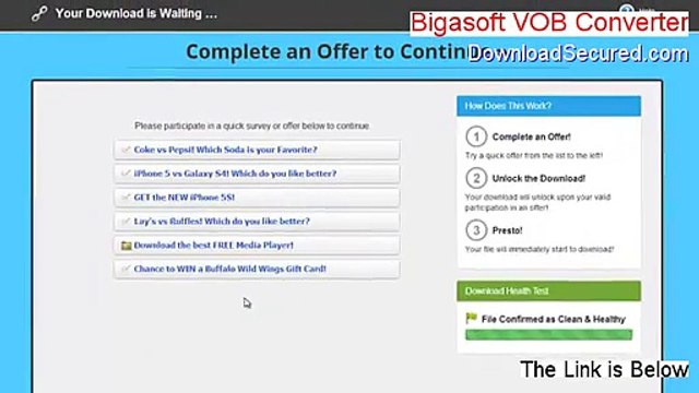 Bigasoft VOB Converter Crack [Legit Download 2015]