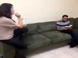 Funny Girl Bit By Her Boyfriend(funny video)