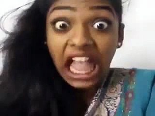 Funny Girl Face Expresion(funny video)