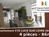 A vendre - Appartement - STE LUCE SUR LOIRE (44980) - 4 pièces - 86m²