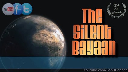 The Silent Bayaan (Speech) ᴴᴰ   Powerful Reminder