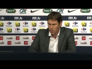 Foot - Coupe : Garcia ne retient que le positif