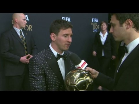 Foot - FIFA Ballon d'or : Messi, «Continuer comme ça»