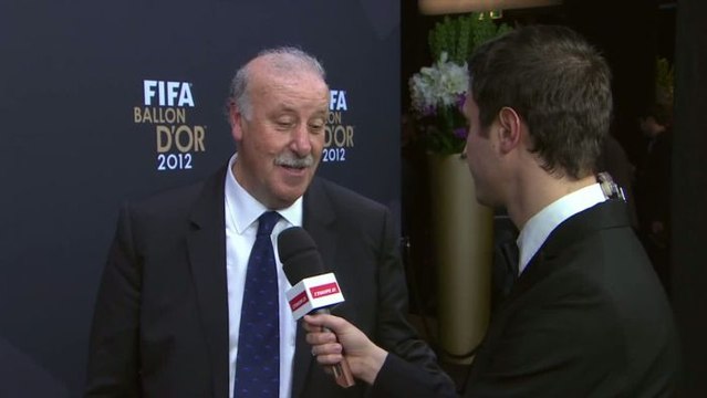 Foot - FIFA Ballon d'or : Del Bosque, «Messi, un choix objectif »