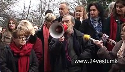 IZJAVI DUSKO STOJANOVSKI I  TAMARA BOEVA NASTAVNICI STRAJK 02 02