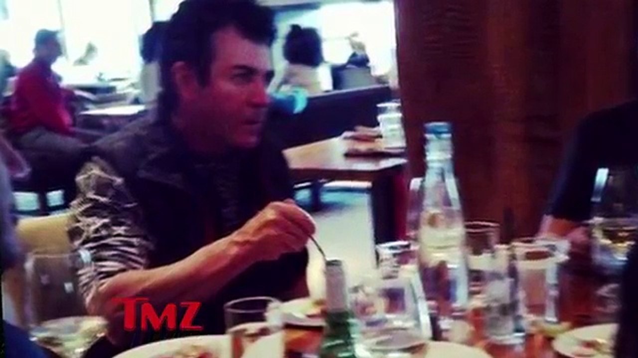 Is That Papa John Eating Someone Else’s Pizza … With a FORK