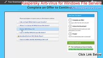 Kaspersky Anti-Virus for Windows File Servers Full Download [kaspersky anti-virus 5 for windows file servers]