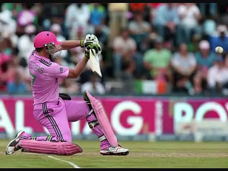 South African captain AB de Villiers Slammed Fastest Century In Odi Cricket agai