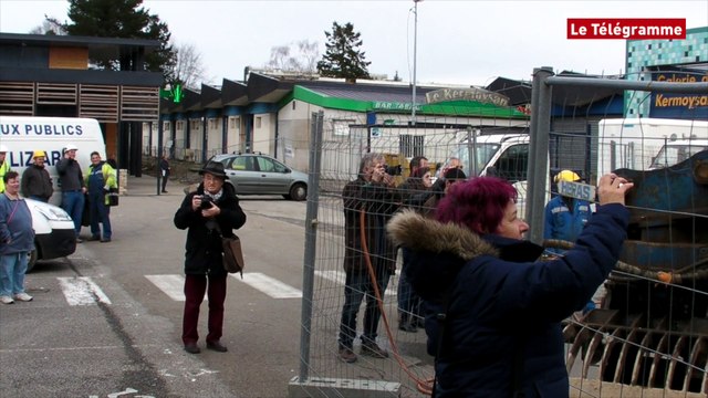 Quimper. La galerie commerciale de Kermoysan enfin livrée aux pelleteuses