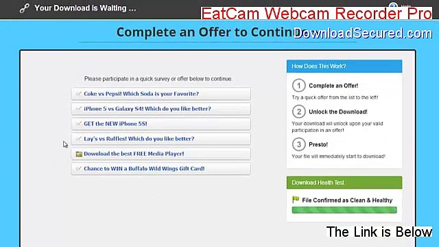 EatCam Webcam Recorder Pro Key Gen [Legit Download 2015]