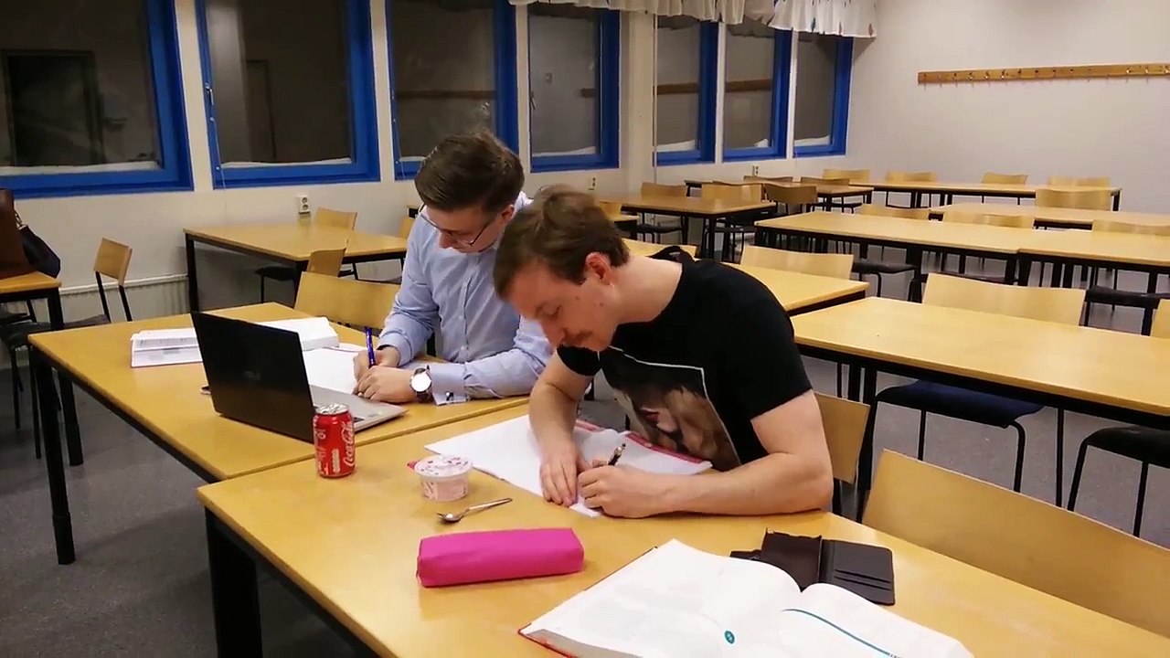 On est tous comme ça devant les cours de maths ...