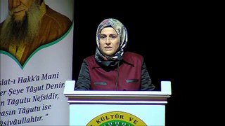 5. Abdulkadir Geylani yi Anma Programı Dr Hanife Atmaca Hanımefendinin Konuşması