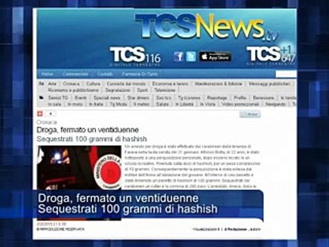 Droga, fermato un ventiduenne. Sequestrati 100 grammi di hashish
