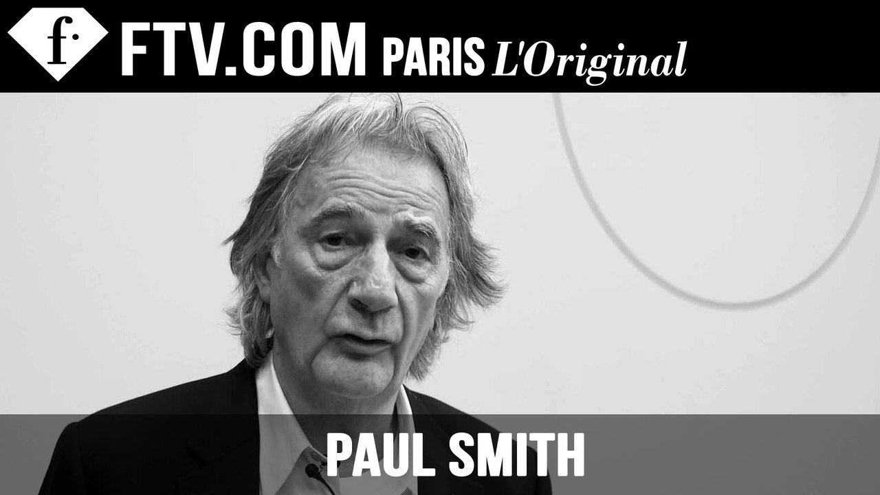 Paul Smith Designer's Inspiration | London Men’s Fashion Week Fall 2015-16 | FashionTV