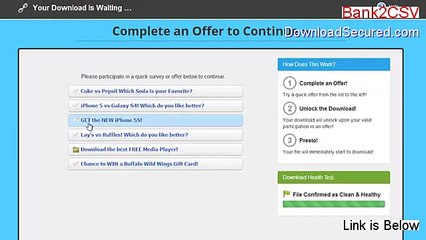 Bank2CSV Crack [Download Here 2015]