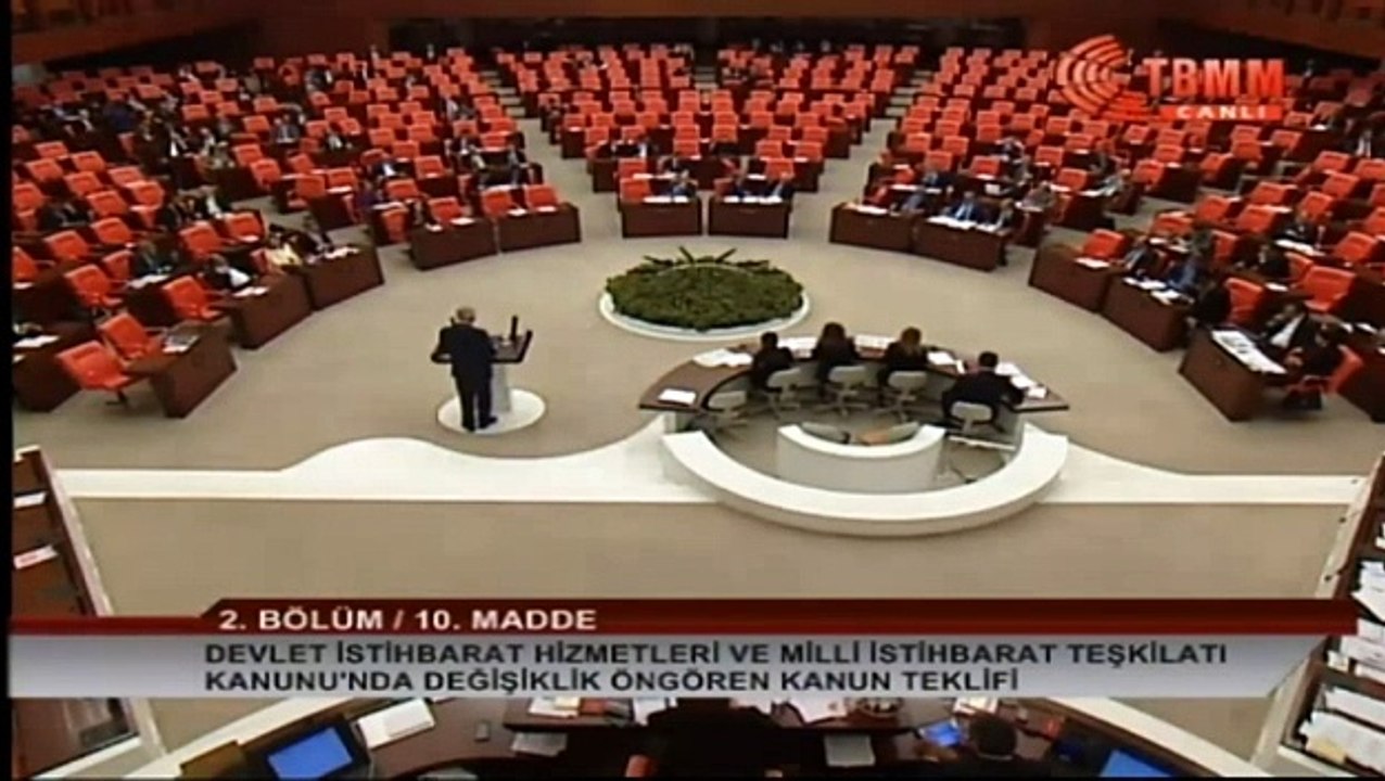 DEVLET İSTİHBARAT HİZMETLERİ VE MiLLİ İSTİHBARAT TEŞKİLATI KANUNU'NDA DEĞİŞİKLİK ÖNGÖREN KANUN TEKLİFİ.