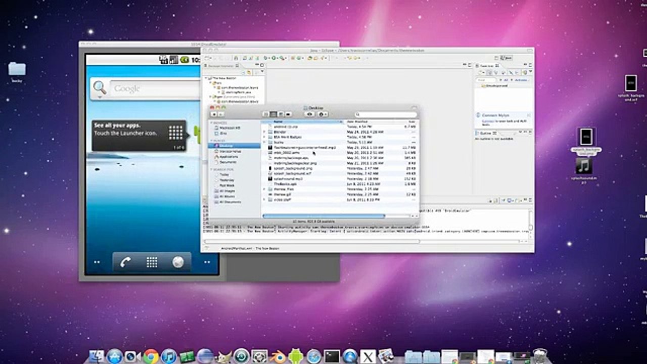 Android Application Development - 11 - Adding Resources and Setting Background