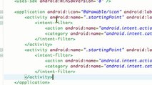 Android Application Development - 13 - Introduction to the Android Manifest