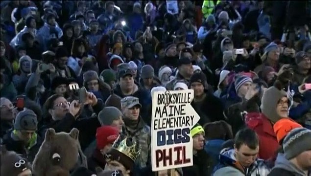 Etas-Unis : Phil la marmotte prédit que l'hiver sera plus long : encore six semaines