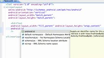 Android Application Development - 22 - XML Introducting the EditText