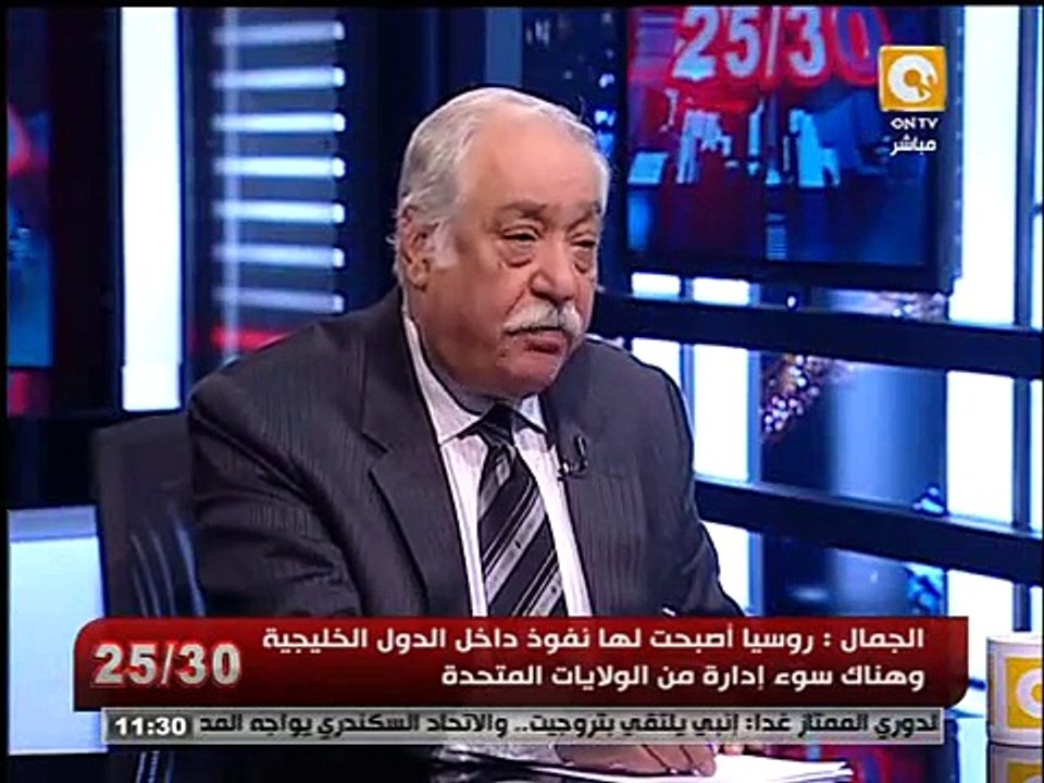 لقاء الكاتب الكبير أحمد الجمال مع إبرهيم عيسى فى 25 / 30