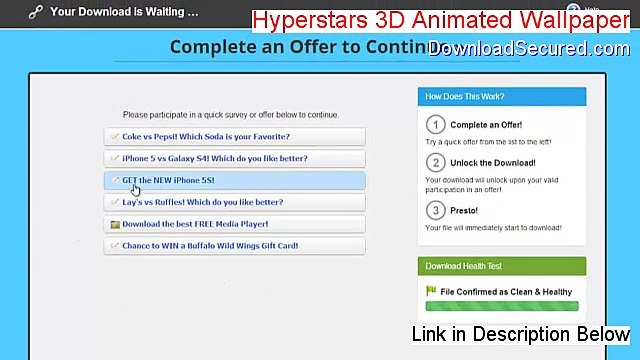 Hyperstars 3D Animated Wallpaper & Screensaver Full - Risk Free Download