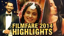 Filmfare Awards 2014 Highlights